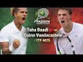 Taha Baadi Vs Quinn Vandecasteele ITF M25 Tennis Highlights