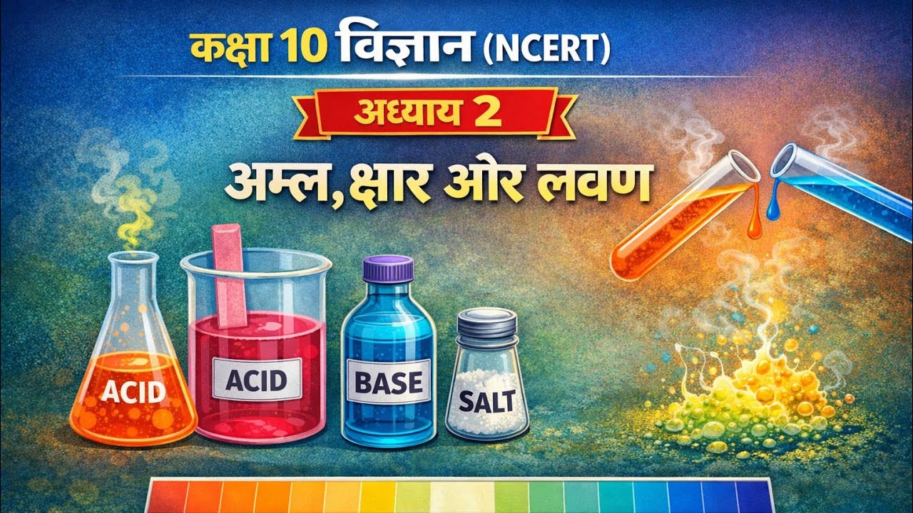 CLASS 10TH SCIENCE NCÉRT SOLUTIONS CHAPTER - ACID BASE SALT