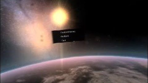 Megaton Rainfall (PSVR) gameplay | Flying through space