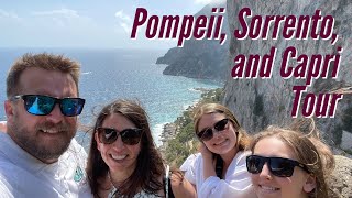 10 hours in Naples Oh My! | Disney Magic Cruise | Pompeii, Sorrento, and Capri , Italy