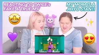 TWICE 「Fake \& True」 Music Video Reaction with Mommy Myra | Eunice Santiago