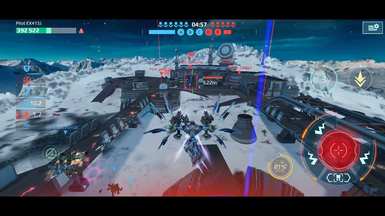 War Robots Test Server: cheater's dump 11.7 21.02.26 #warrobots #wr 