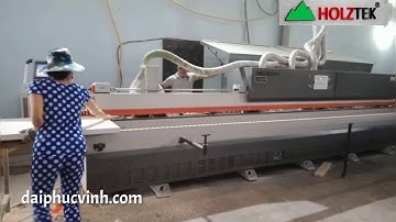 HOLZTEK. Tuyệt vời MÁY DÁN CẠNH CAO CẤP 9 Chức năng Pro-800AH thẩm cạnh - bo góc - đánh bóng