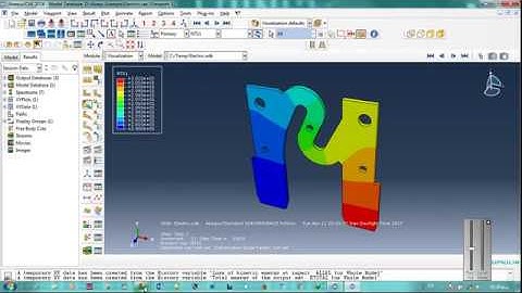 Simulation Thermal-electrical modeling of an automotive fuse in Abaqus