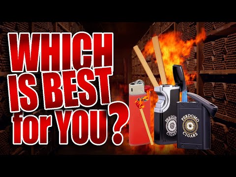 The 4 Most Common Ways to Light Your Cigar