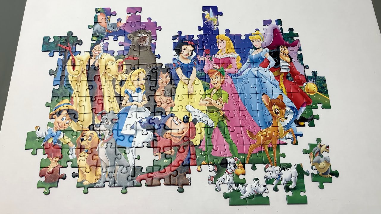 Ravensburger Disney Favorite 200 Piece Puzzle Review - YouTube
