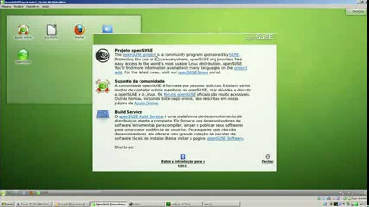 Instala O Do Sistema Opensuse Vers O 12 3 Youtube