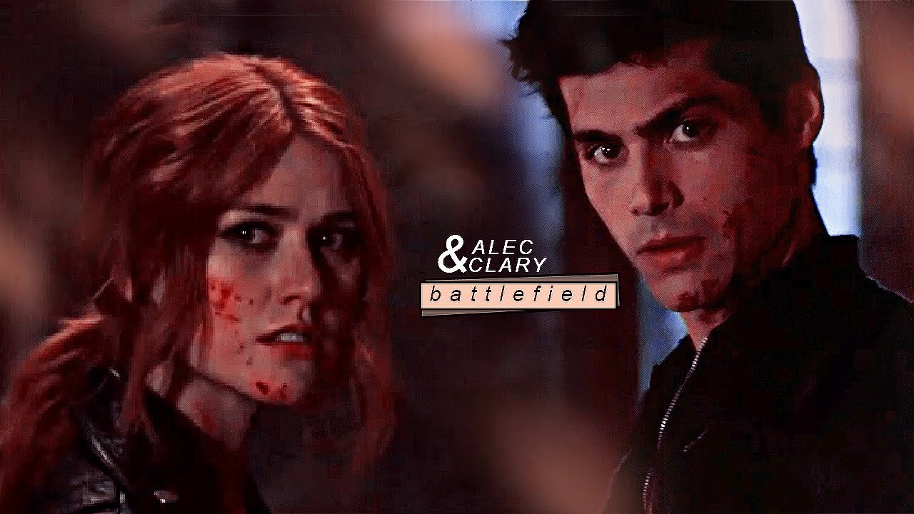 alec + clary; meet me on the battlefield