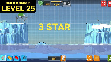 Build A Bridge Level 25 (3 STAR)