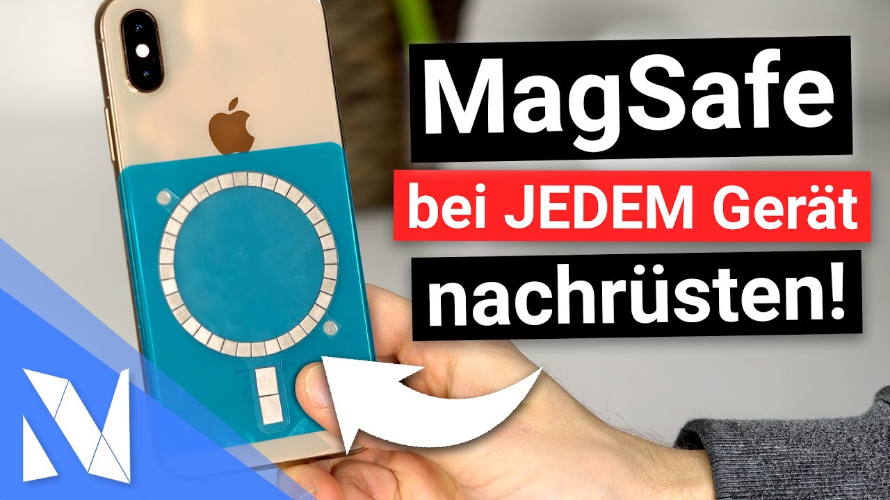 MagSafe bei JEDEM Gerät nachrüsten! (Alle iPhones & andere Smartphones)