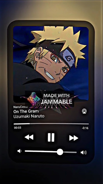 On The Gram (Fullsong) | Naruto Uzumaki Cover #jammable #aicover #shorts #naruto #jamonthegram