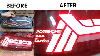 How It's Made 1978 Porsche 944 Turbo Led Tail Light