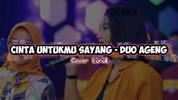 CINTA UNTUKMU SAYANG - DUO AGENG (Indri x Sefti) ft Ageng Music