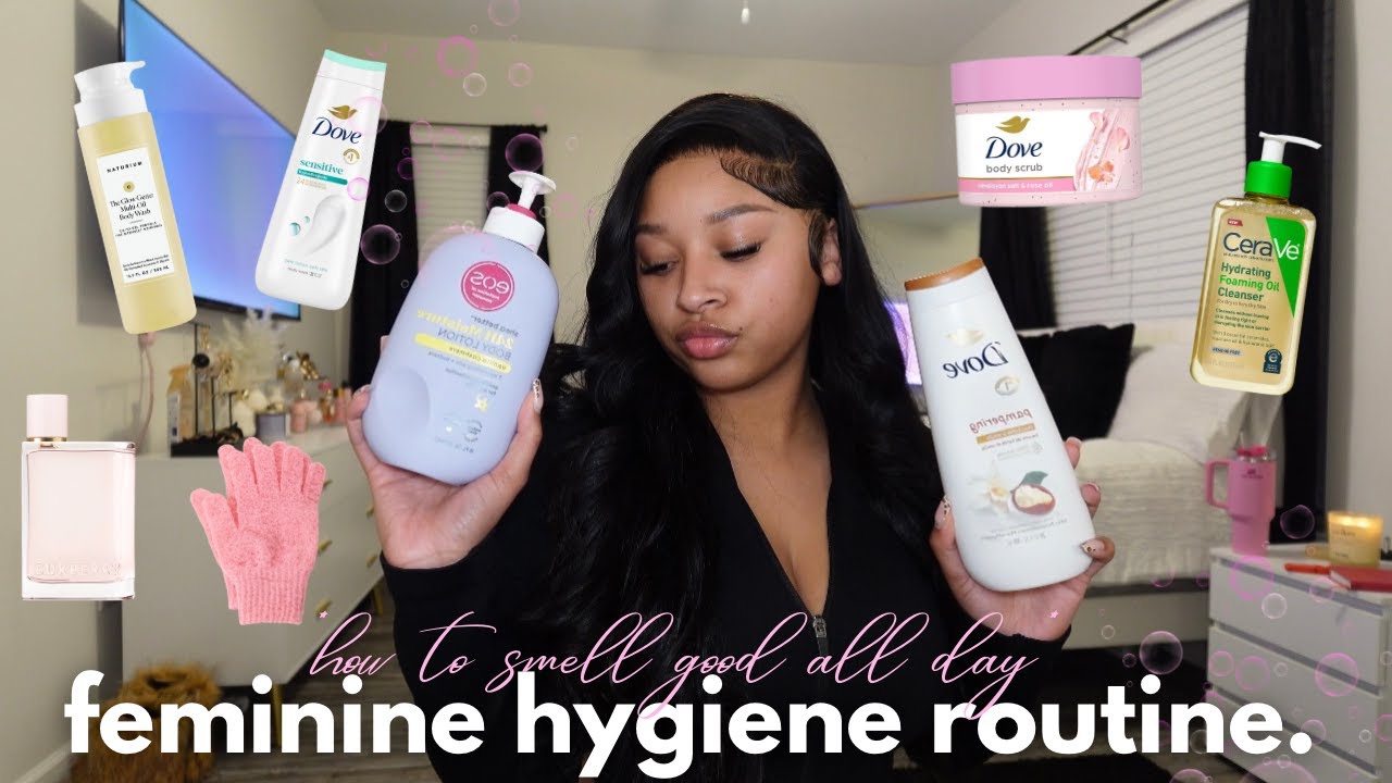 my feminine hygiene routine 🫧 tips on how to smell good ALL DAY ...