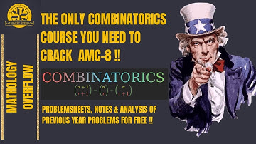 The Only Combinatorics Course You Need to Crack AMC-8 - Lecture 1