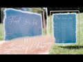 DIY Acrylic Seating Chart + Copper Stand | Wedding DIY