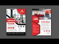 How to create a Flyer Design in Adobe Illustrator | Professional Flyer Tutorial Bangla | Class 18
