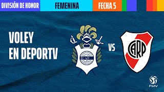 Gimnasia LP vs River Plate | Fecha 5 | División de Honor Femenina 2023 | #VOLEYenDEPORTV