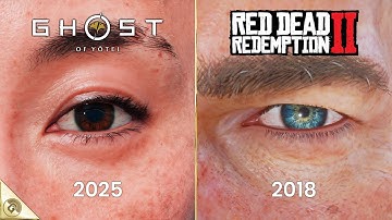 Ghost of Yotei vs Red Dead Redemption 2 - Details and Physics Comparison