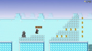 SuperTux 0.5.1 Super Mario Land 1-1 reverse