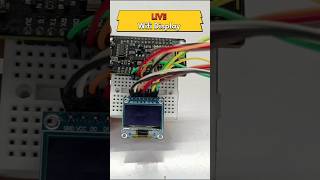 LIVE WiFi Signal Display using NodeMCU 📶 #shorts #subscribe