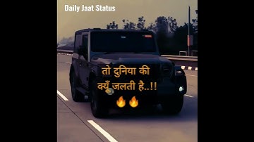 Jaat Status #shorts #jaat #jaatraj #viral #ytshorts #trending #shayari #whatsappstatus #mostpopular