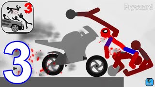 Stickman Destruction 3 Heroes - Gameplay Walkthrough Part 3 Wins & Fails (Android,iOS) screenshot 3