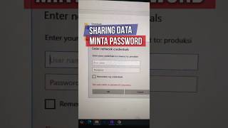 Sharing Data PC Tiba-Tiba Minta Password!? Windows 10 Abis Update..