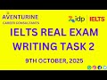 IELTS II REAL II EXAM II WRITING II TASK II 9TH OCTOBER, 25 II