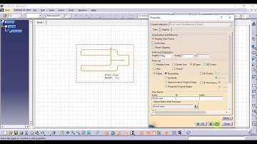 Catia Tutorial in Tamil 108 : Front View | Projections | Views | Drafting