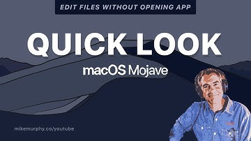 How To Use Quick Look in Mac OS Mojave