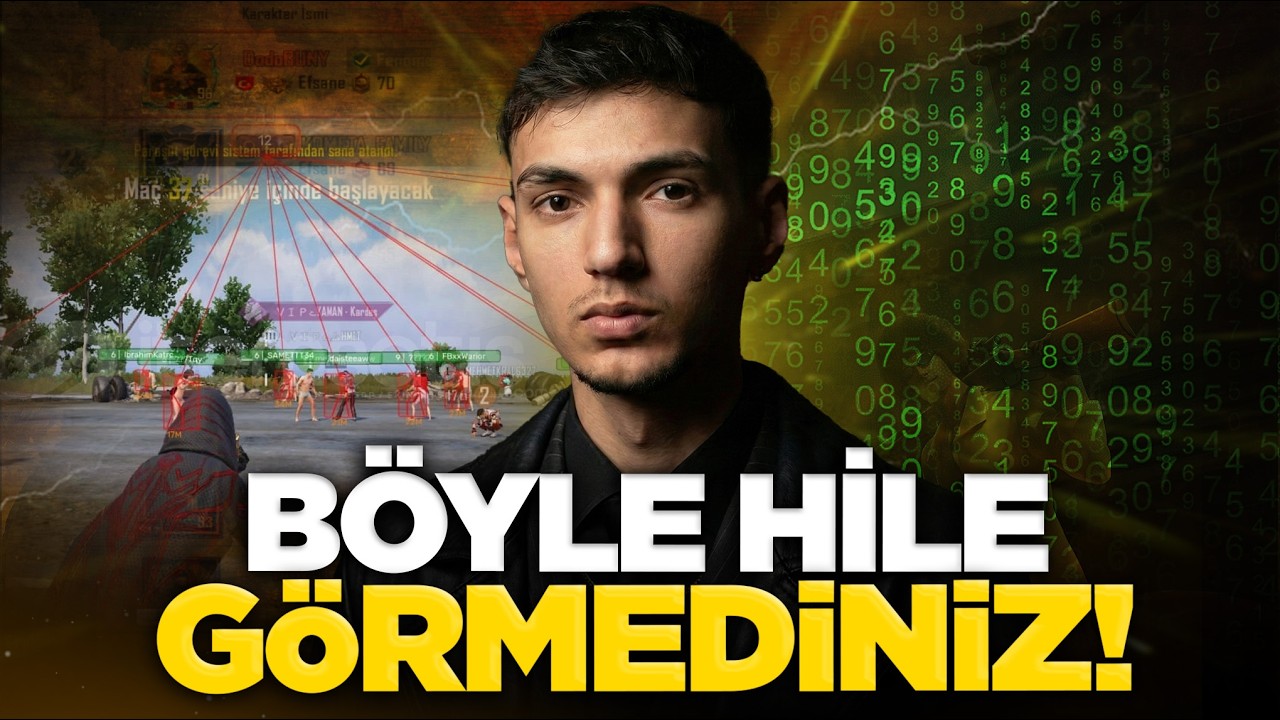 PUBG MOBİLE OYNANMAYACAK DURUMA GELDİ 🤬( HER YER HİLE )