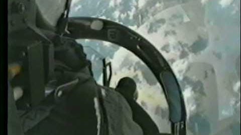 F-18 Departure: Lateral+Aft Step Stick Input