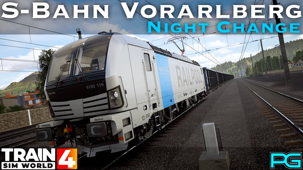 Train Sim World 4 - S-Bahn Vorarlberg - Night Change Scenario - BR 193 Vectron