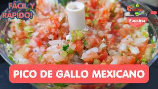 PICO DE GALLO PERFECTO| COMIDA MEXICANA