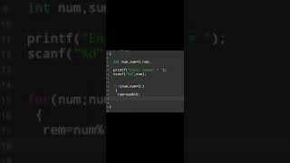 #6| Computer programming language | C Language Exercise7  #shorts #coding