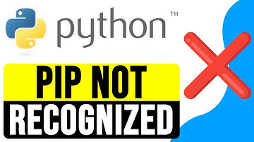 Python/Pip/Pip3 is NOT RECOGNIZED as an Internal or External Command 2024 | Fix Python Command Error