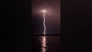 Молния на рыбалке.lightning on fishing . Рыбалка с Куренковым.