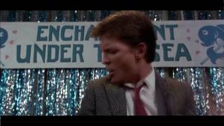 Video thumbnail of "Volver al Futuro - Escena - Johnny B. Goode ( Back to The Future )"