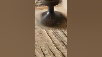 CNC Surfacing / Flattening - Woodworking #cnc #woodworking #asmr