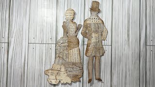 Book Page Paper Dolls (+FREEBIE)