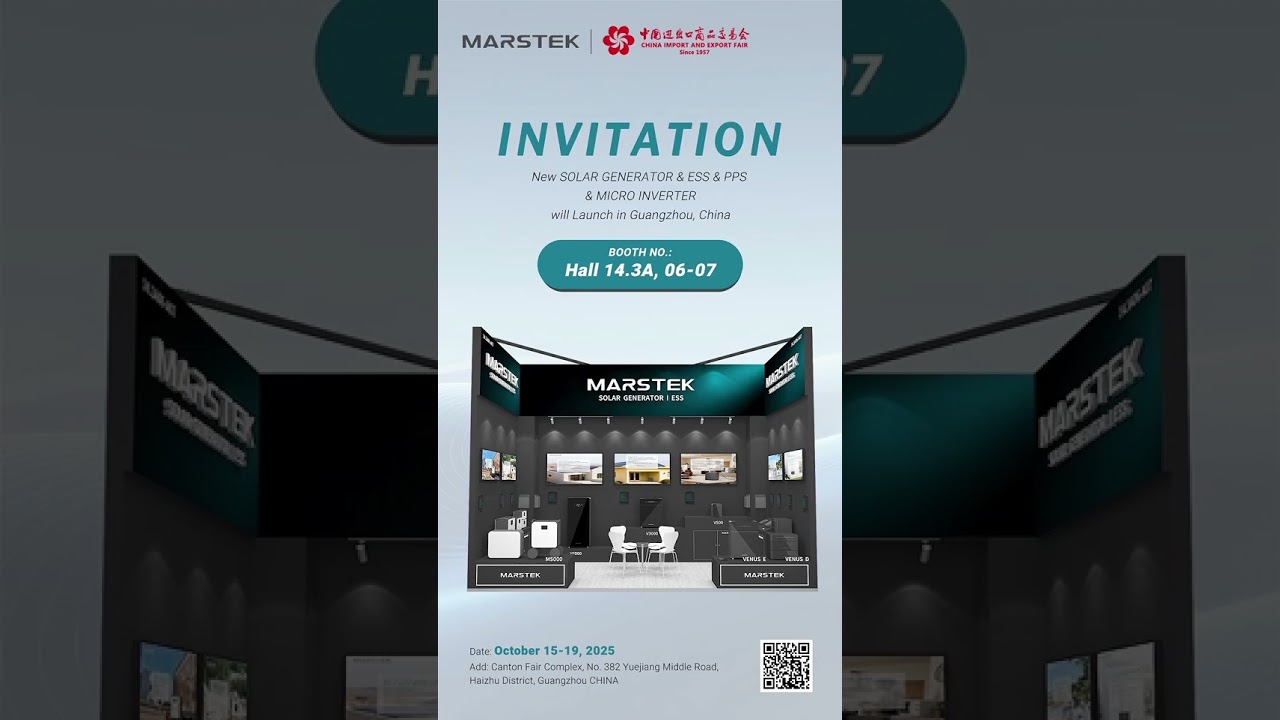 ⚡️ MARSTEK at the 136th Canton Fair ⚡ Three Halls, One Powerful Brand. 🌍