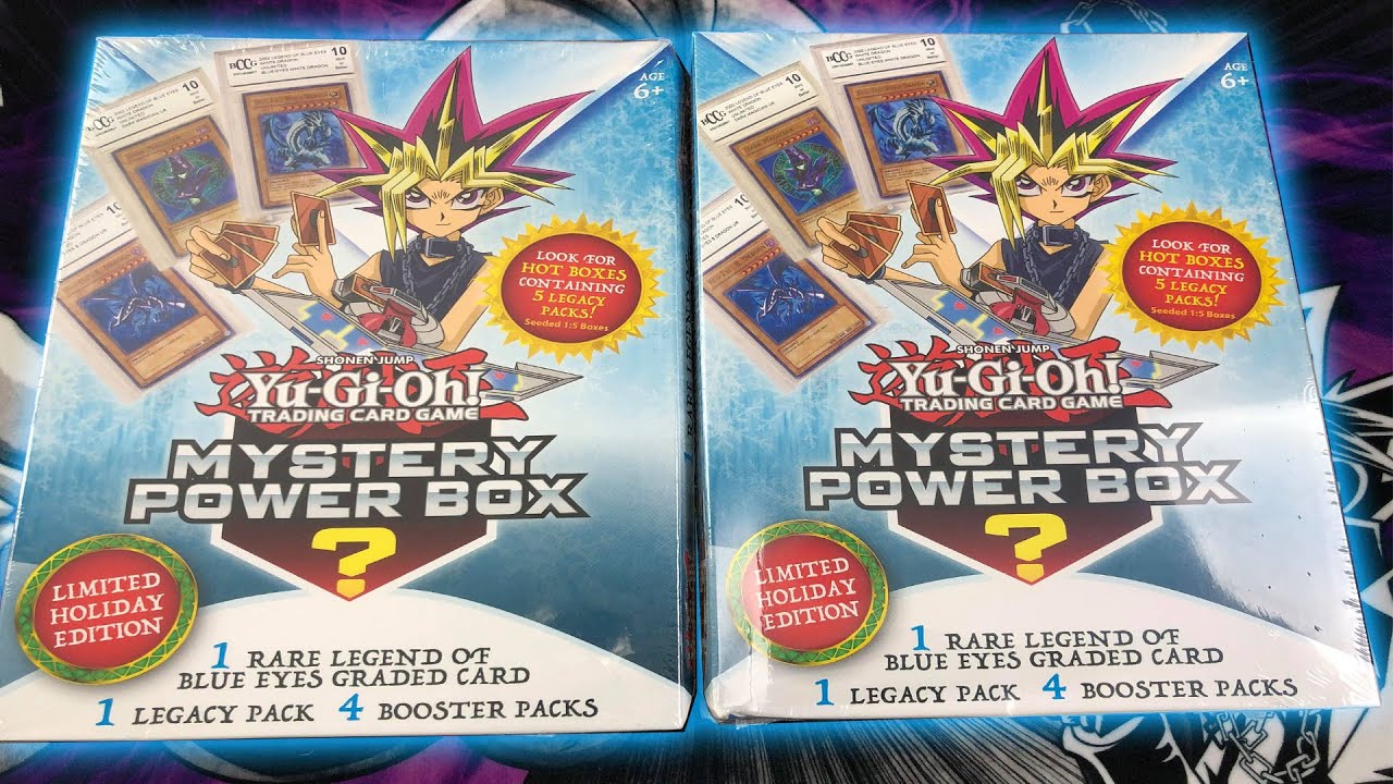 Mystery Power Box Yu-Gi-Oh 2019 Brand New! B2 Holiday Limited Edition