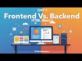 Day 1: Frontend vs Backend Explained | Introduction to HTML Tags | Learn HTML Basics Step by Step
