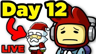 Scribblenauts Unlimited Top Comment Challenge Day 12 | Ninja, Sax, Party, Random, Cloned, Santa