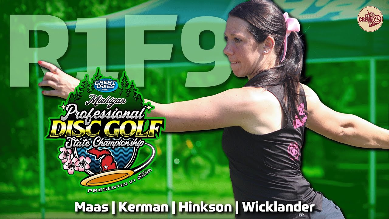 2025 Michigan Professional State Championships | FPO R1F9 | Maas, Kerman, Hinkson, Wicklander