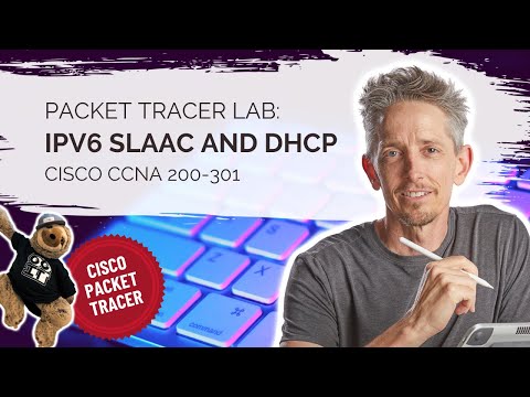IPv6 SLAAC and DHCP Packet Tracer Lab | Cisco CCNA 200-301