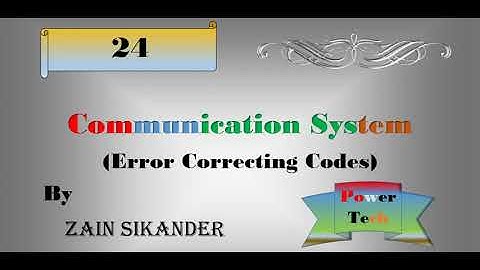 Error Correcting  Codes | Block Codes in a Digital Communication Systems | 2020