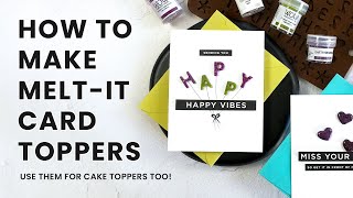 How to Make WOW! Melt-It Embellishments