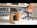 Under Desk Printer Stand